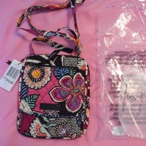 NEW Vera Bradley RFID Mini Hipster Crossbody Bag NWT - Kauai Floral